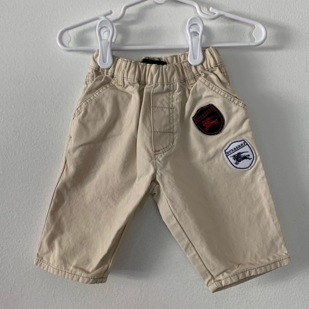 Burberry Khaki Baby Pants 3 month size